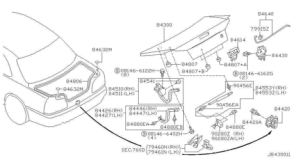 Trunk Lid Fitting