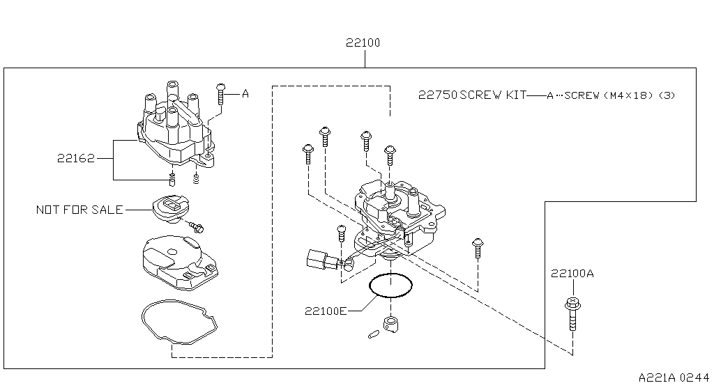 Sensor de sincronización de encendido del distribuidor