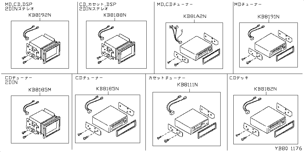 Stereo, Television, Navigation