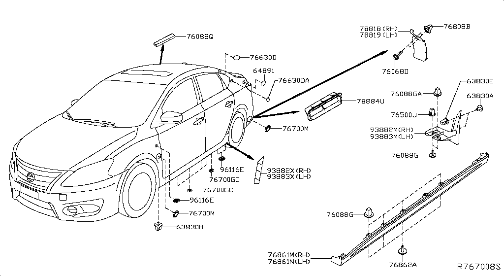 Body Side Fitting