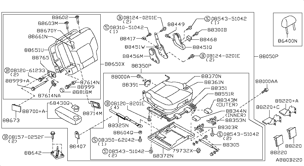 Rear Seat