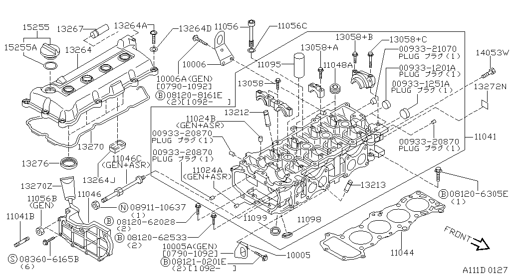 Cylinder Head & Rocker Cover