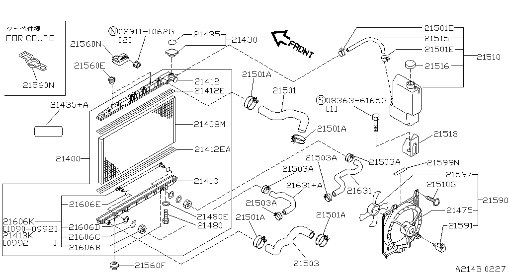 Radiator Shroud Inverter Cooling