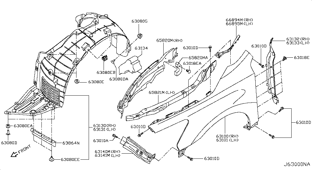 Front Fender & Fitting