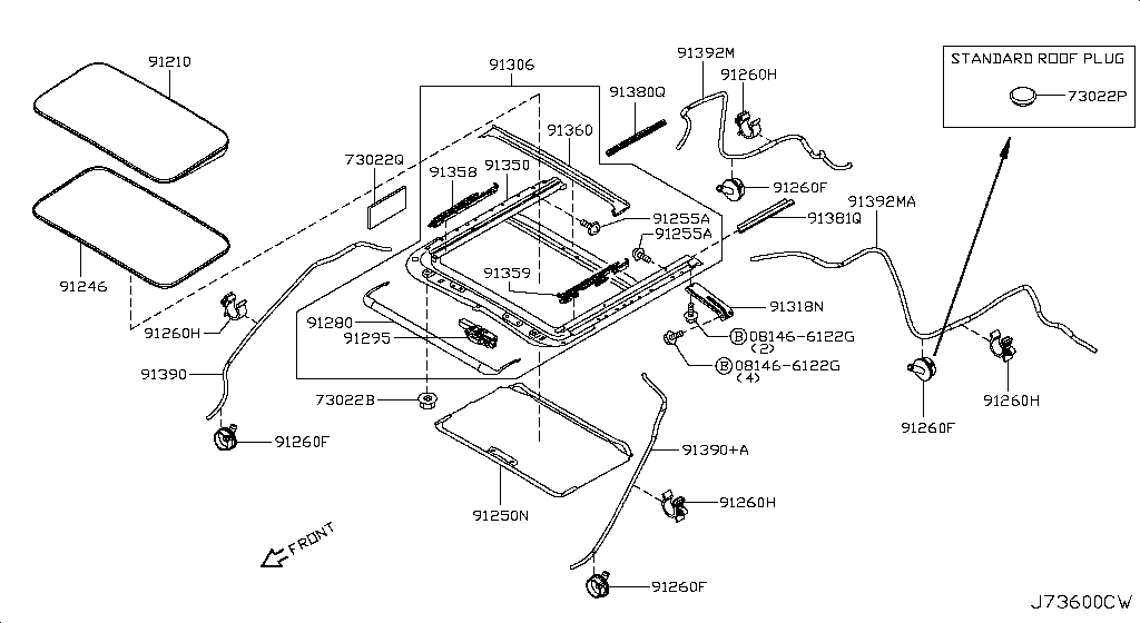 Sun Roof Parts
