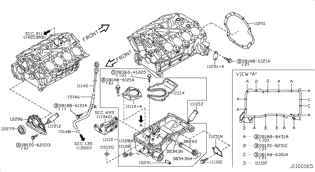 Cylinder Block & Oil Pan