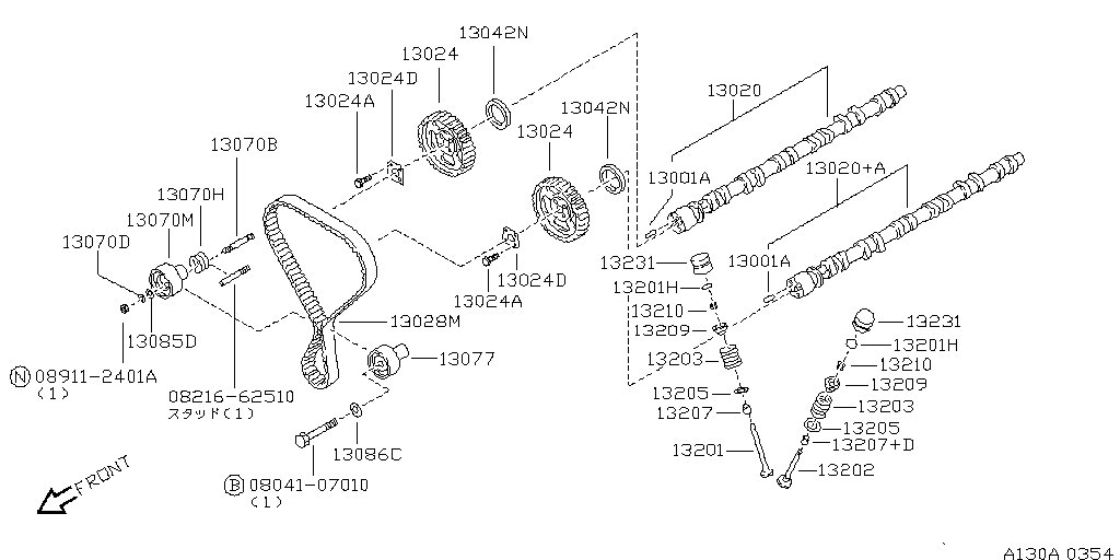 Camshaft & Valve Mechanism