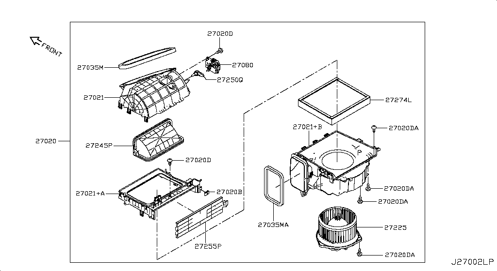 Heater Blower Unit