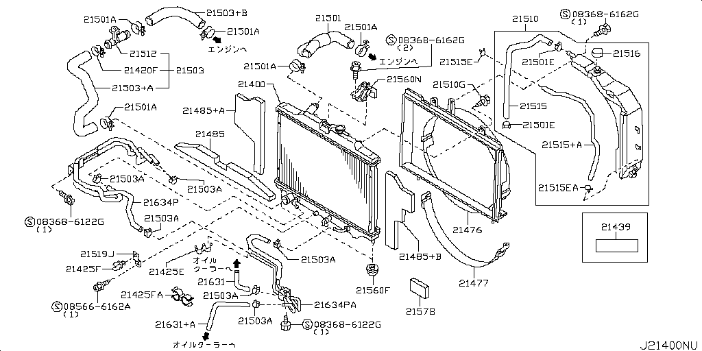 Radiator, Shroud & Inverter Cooling