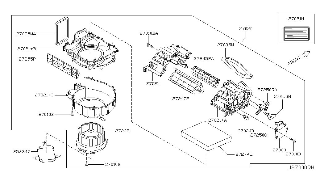 Heater Blower Unit