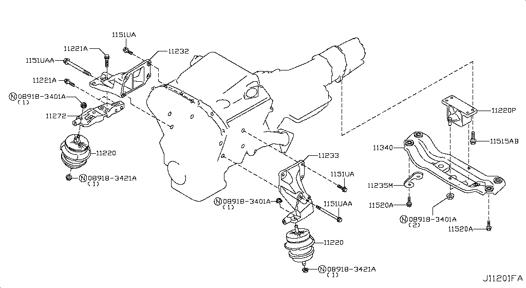 Engine & Transmission Mounting