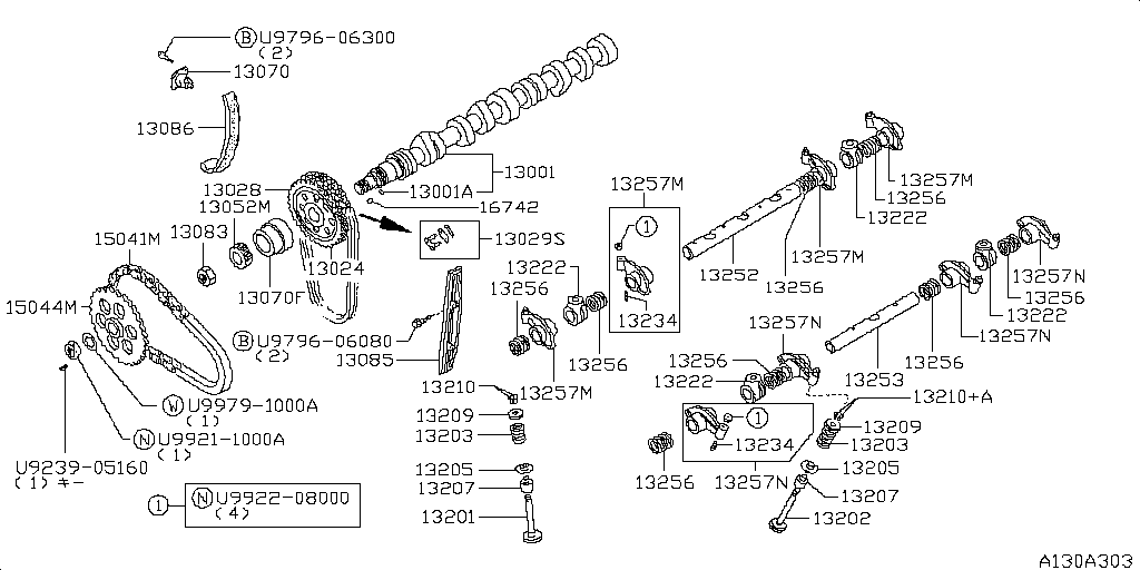 Camshaft & Valve Mechanism