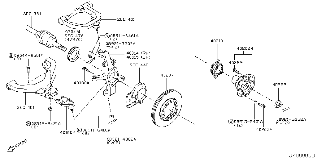 Front Axle