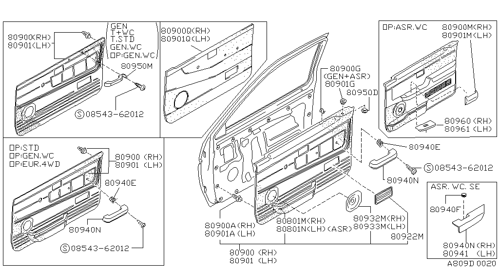 Recorte de la puerta principal