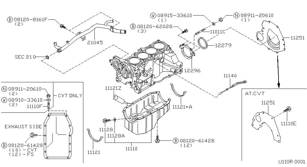 Cylinder Block & Oil Pan