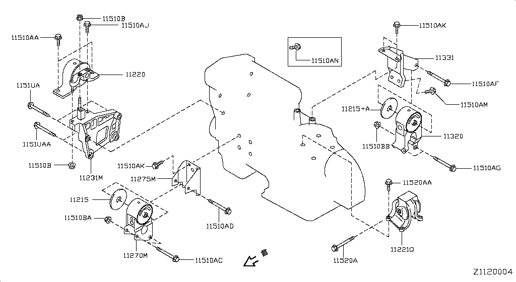 Engine & Transmission Mounting