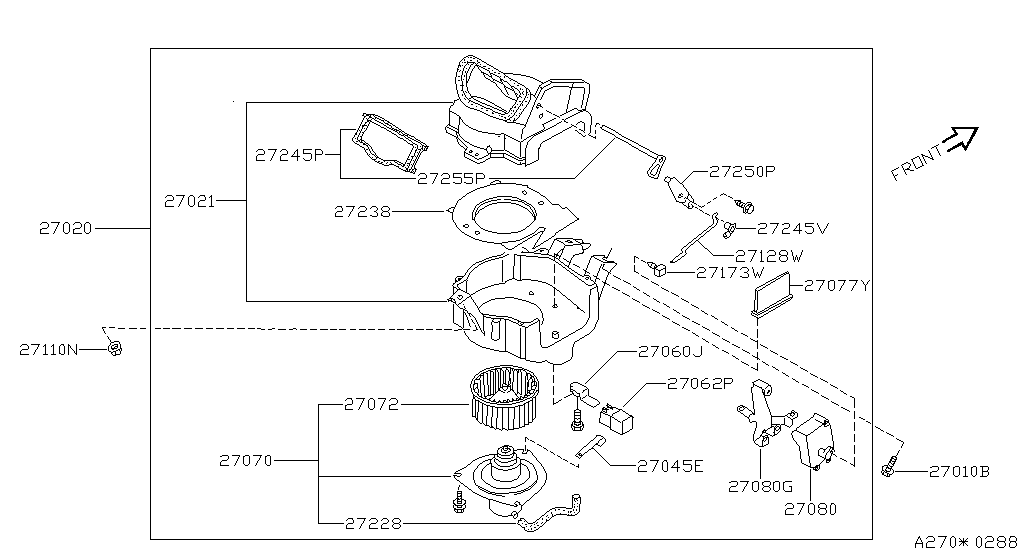Heater Blower Unit