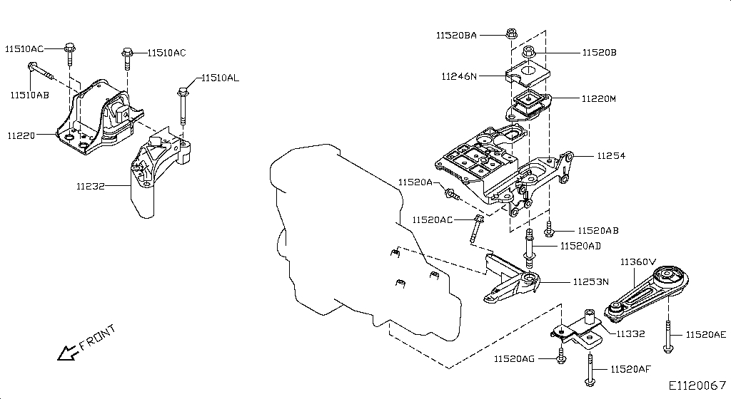 Engine & Transmission Mounting