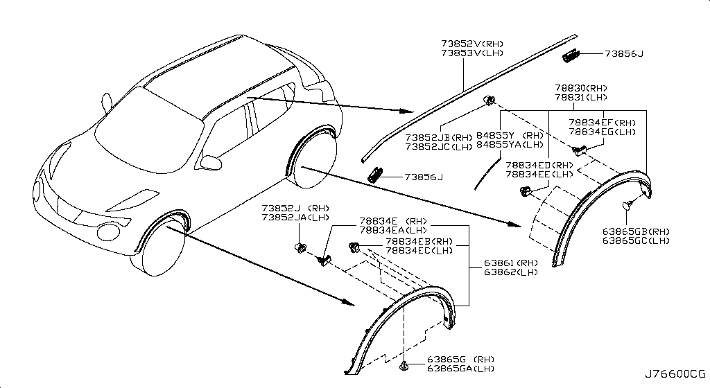 Body Side Moulding
