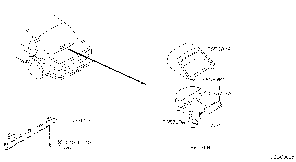 High Mounting Stop Lamp