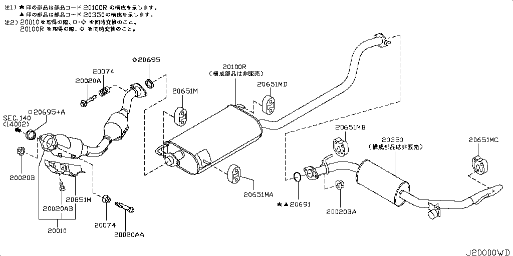 Exhaust Tube & Muffler