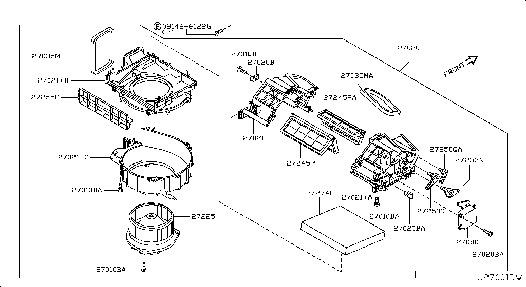 Heater Blower Unit