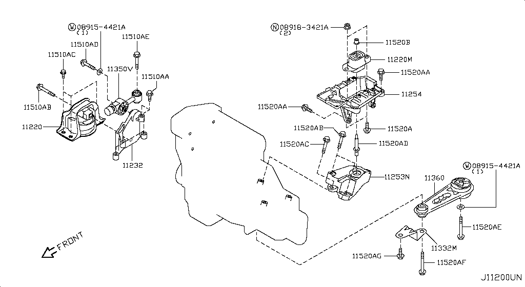Engine & Transmission Mounting
