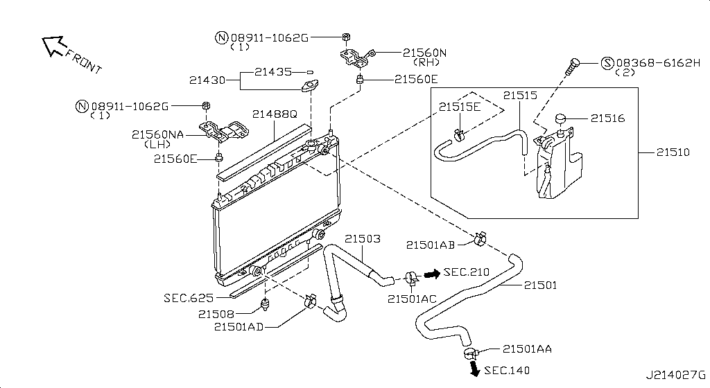 Radiator Shroud Inverter Cooling