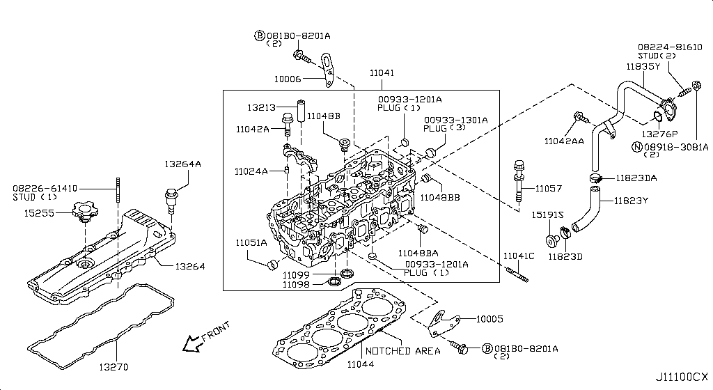 Cylinder Head & Rocker Cover