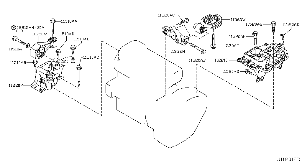 Engine & Transmission Mounting