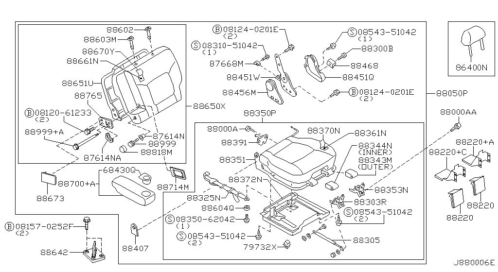 Rear Seat