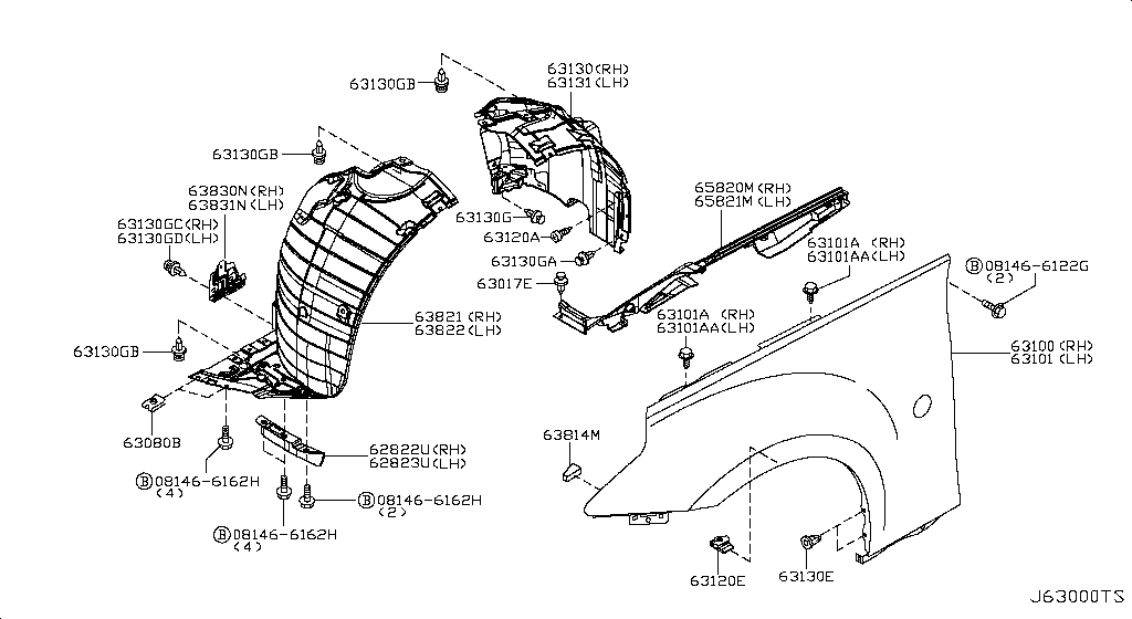 Front Fender & Fitting