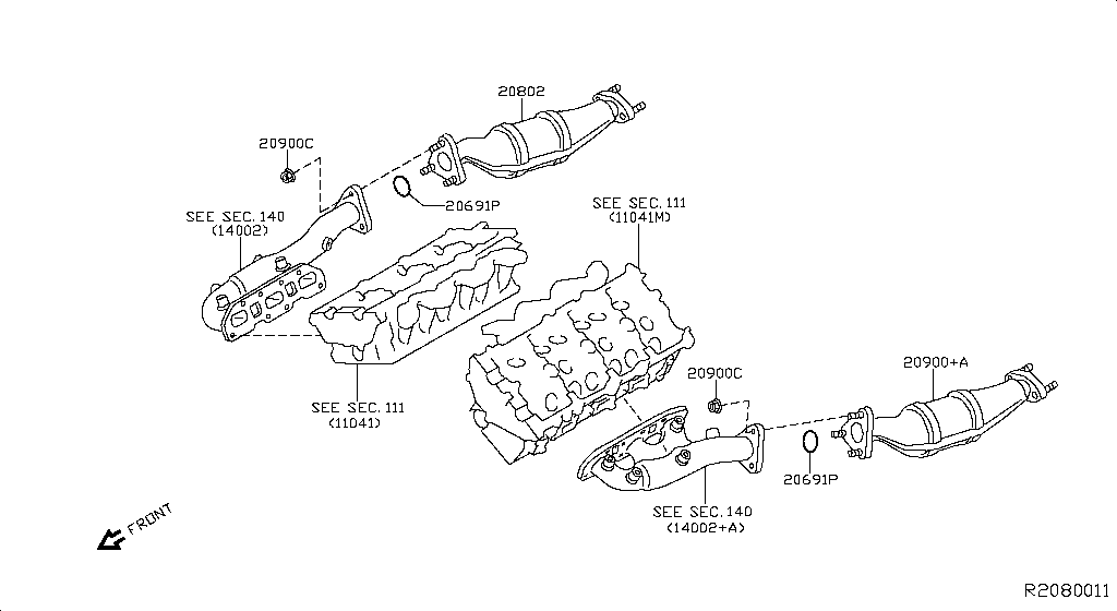 Catalyst Converter, Exhaust Fuel & Ure In