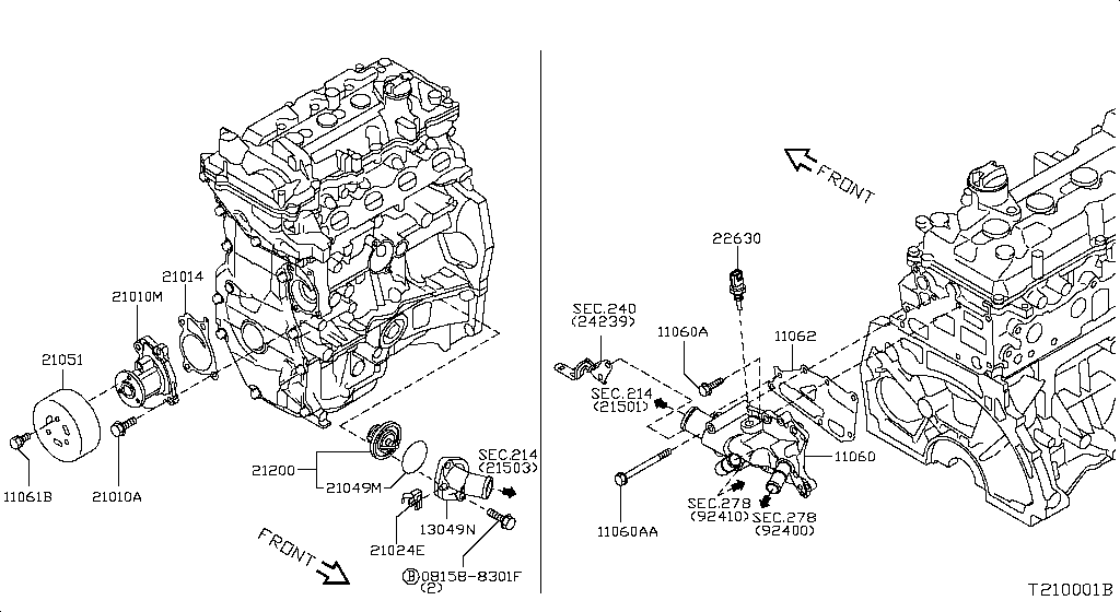 Water Pump, Cooling Fan & Thermostat