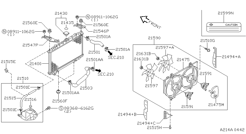 Radiator Shroud Inverter Cooling