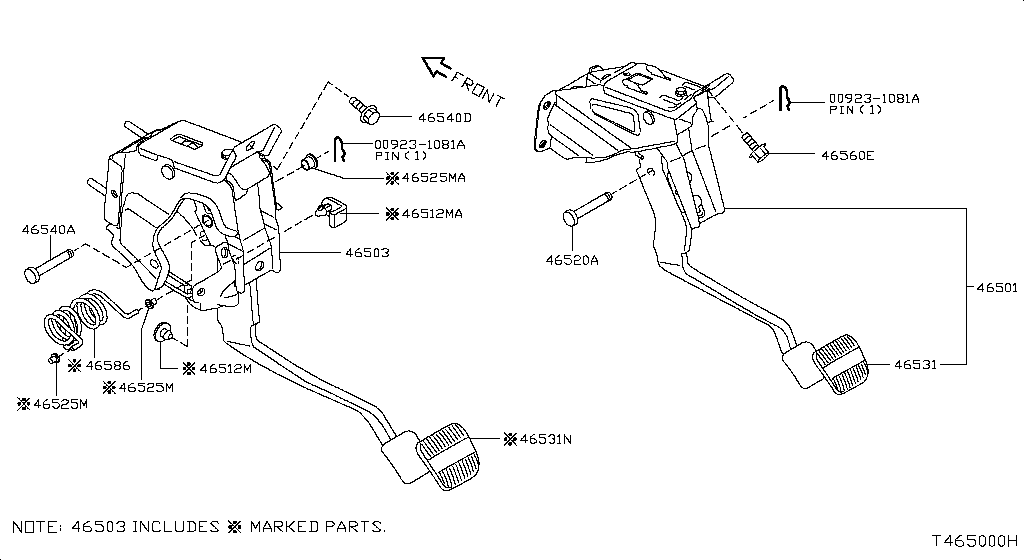 Brake & Clutch Pedal