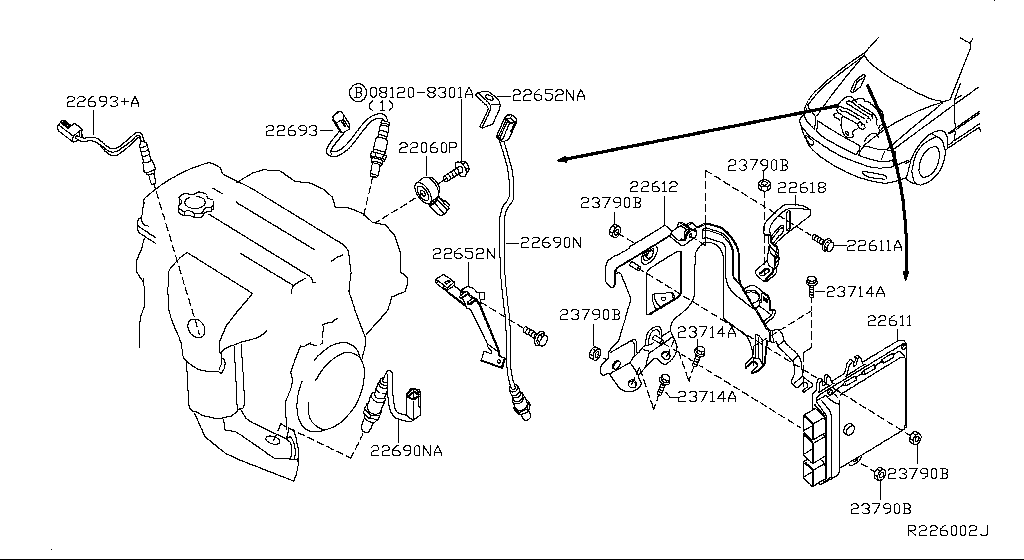 Módulo de control del motor