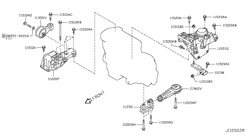 Engine & Transmission Mounting