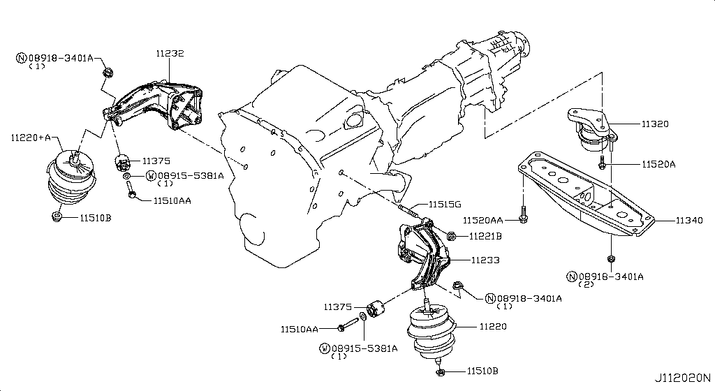 Engine & Transmission Mounting