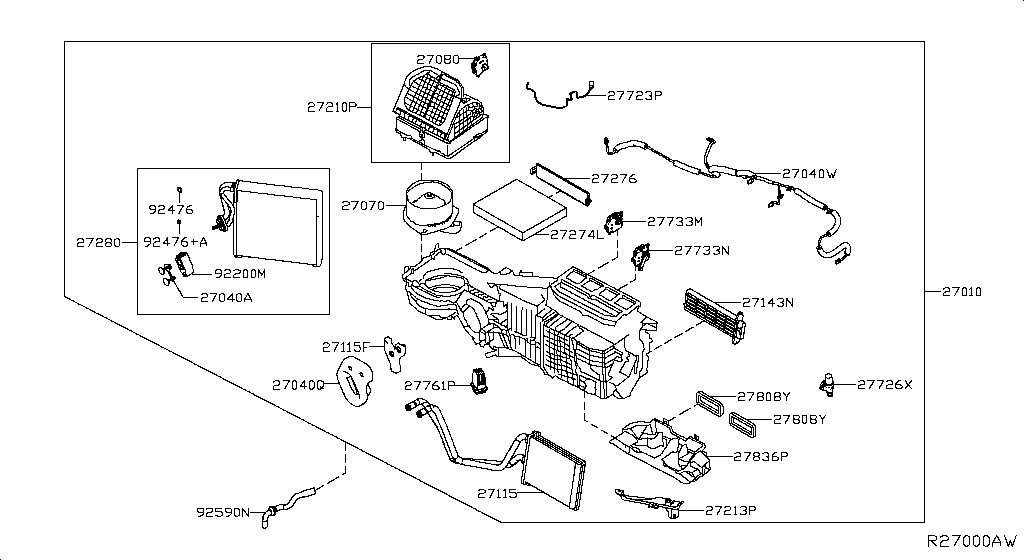 Heater Blower Unit