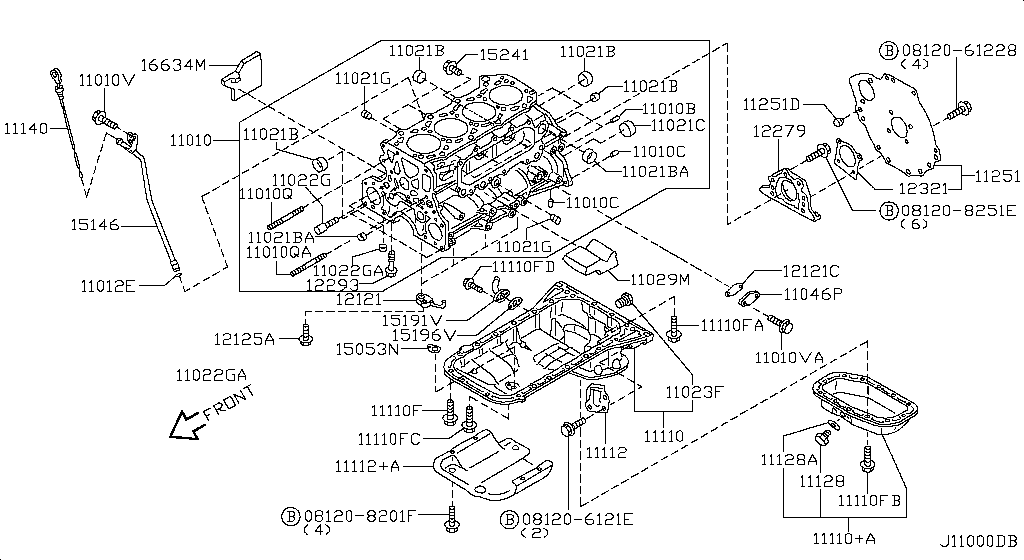 Cylinder Block & Oil Pan