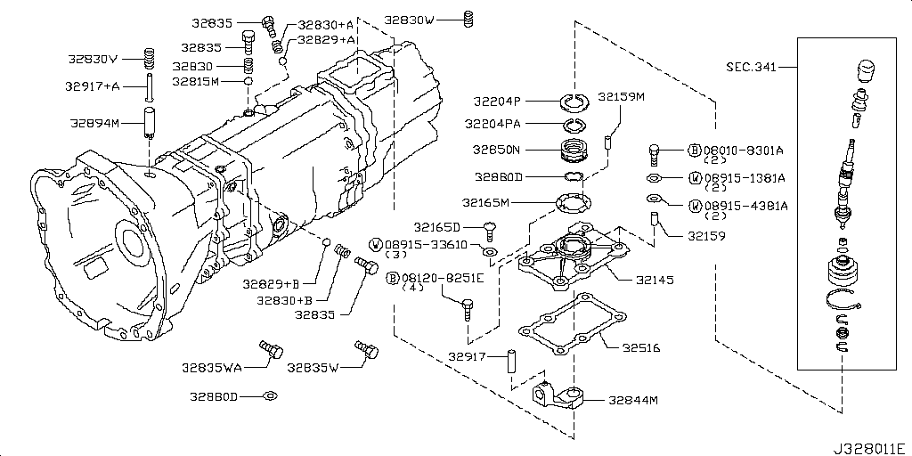 Transmission shift control