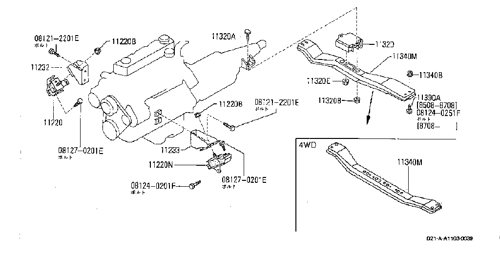 Engine & Transmission Mounting Unit