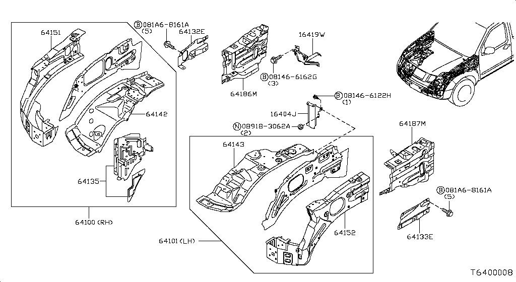 Hood Ledge & Fitting