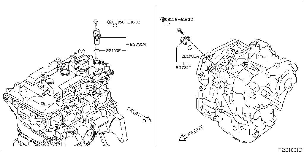 Distributor Ignition Timing Sensor
