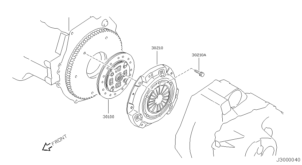 Clutch Cover Disc Release Parts