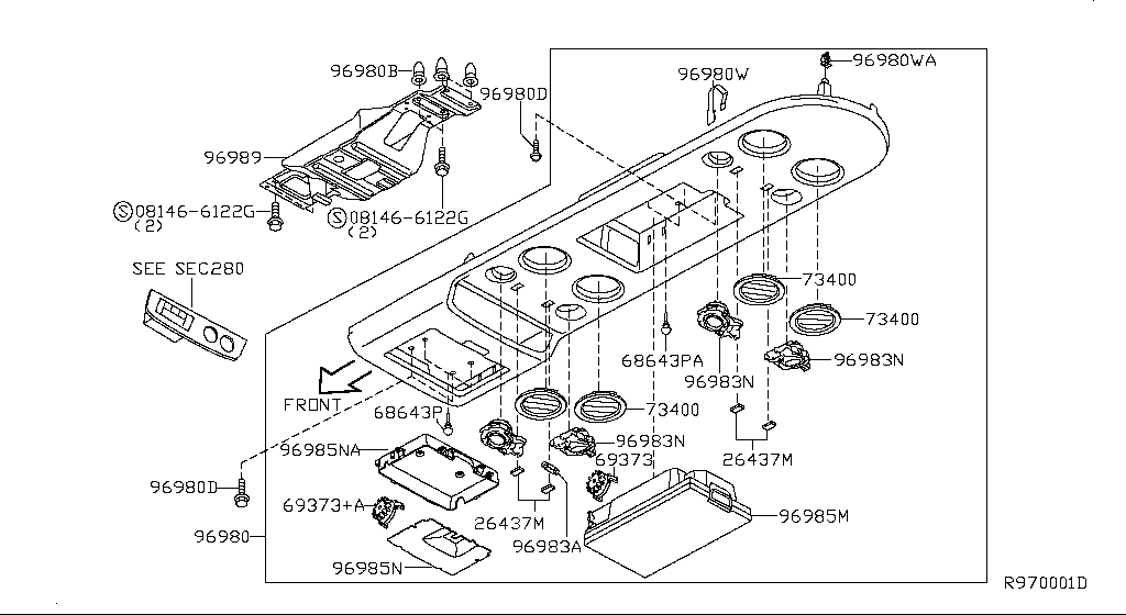 Roof Console