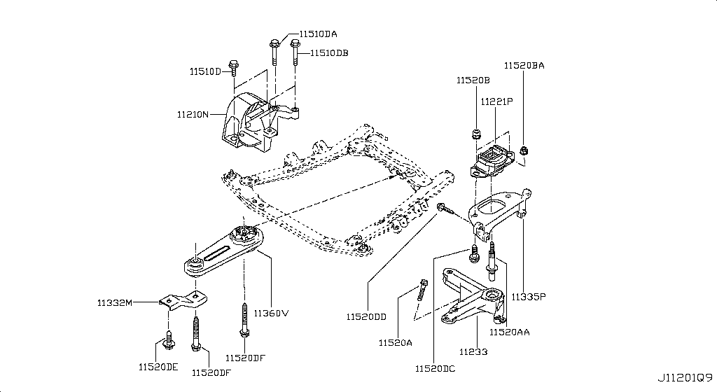 Engine & Transmission Mounting