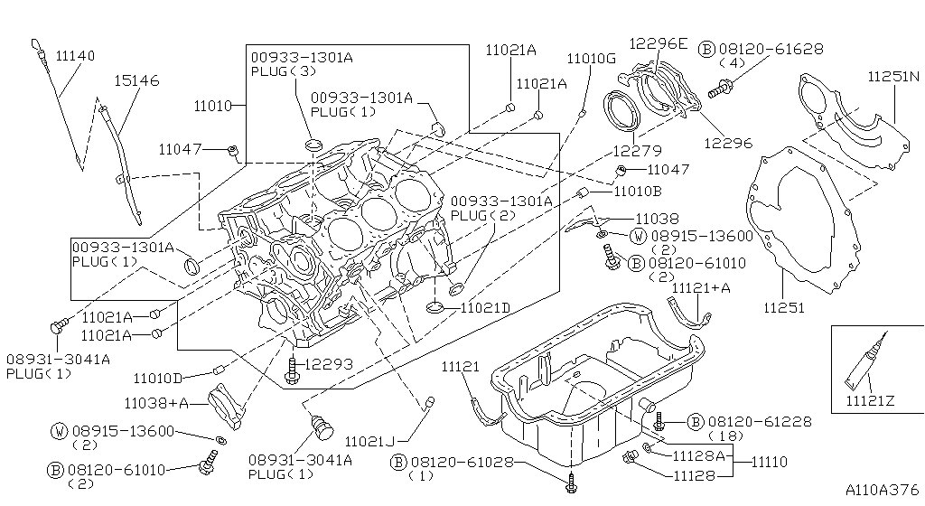 Cylinder Block & Oil Pan