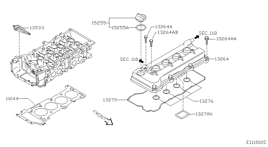 Cylinder Head & Rocker Cover